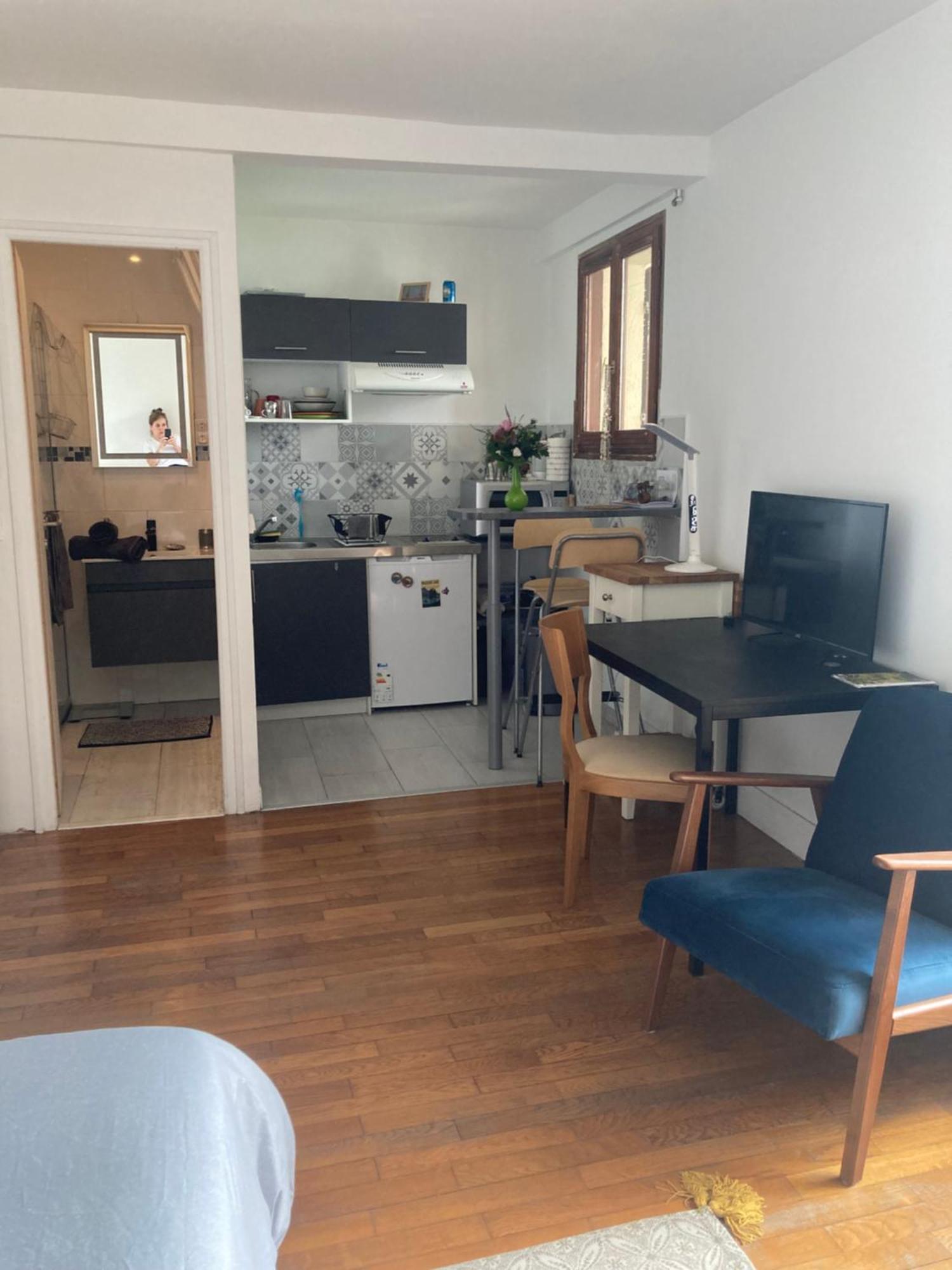 Studio Avec Terrasse Sur Jardin Fontenay-sous-Bois Extérieur photo