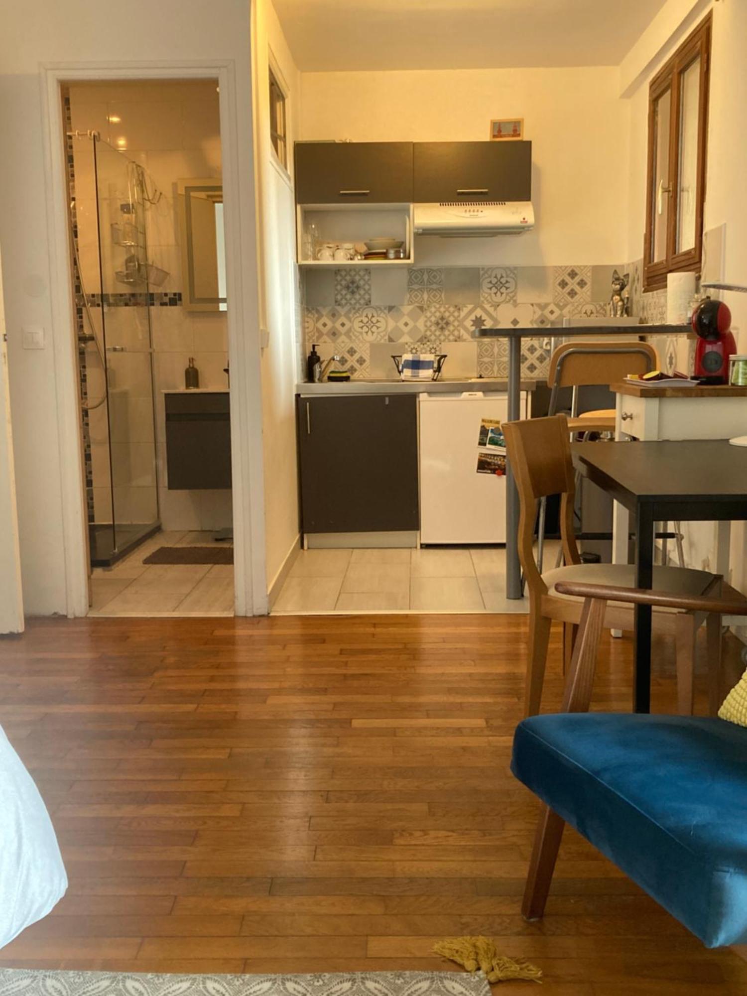 Studio Avec Terrasse Sur Jardin Fontenay-sous-Bois Extérieur photo